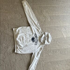 Penn State Kids White Hoodie